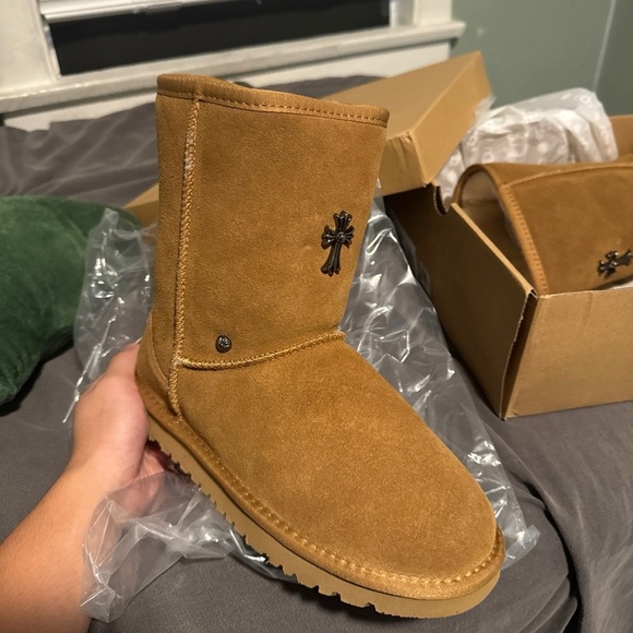 Chrome Hearts Other - Chrome Hearts X UGGS Snow Leather Boots